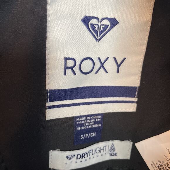 Roxy Women's Backyard Dryflight Technology Snow Pants Sz S 10K White Waterproof - Picture 11 of 16